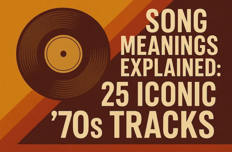 70s song meanings article featured image