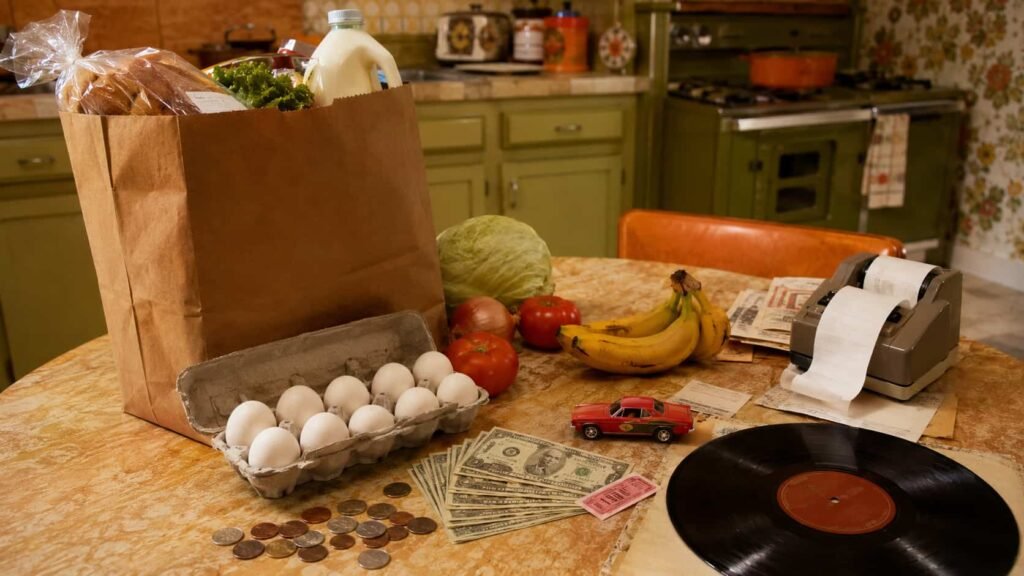 Everyday American products and expenses from the 1970s