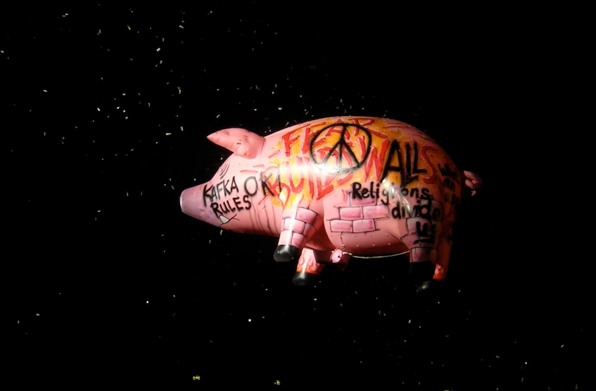 The inflatable pig from the Pink floyd concerts